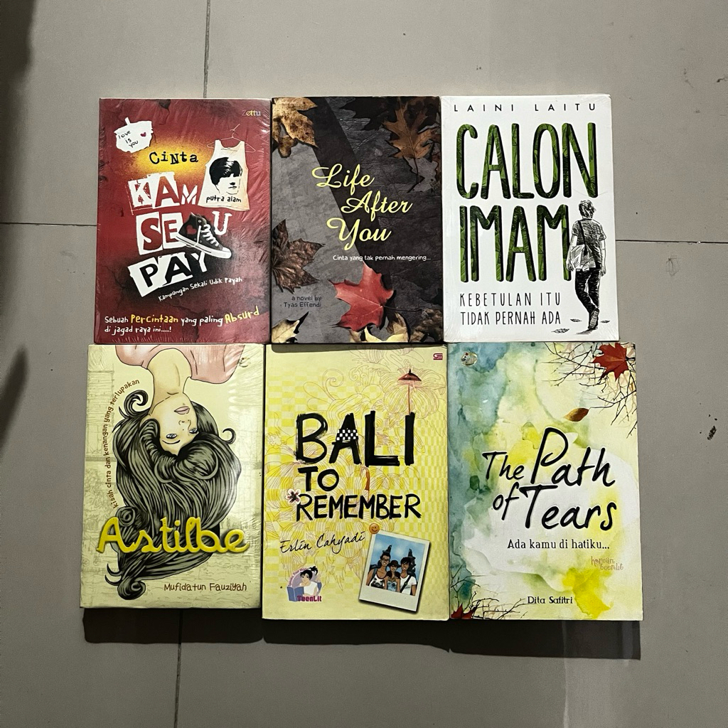 Buku Original / Novel sastra / Novel Fiksi / Novel Romance / Novel Cinta kamu sepay / Novel Life aft