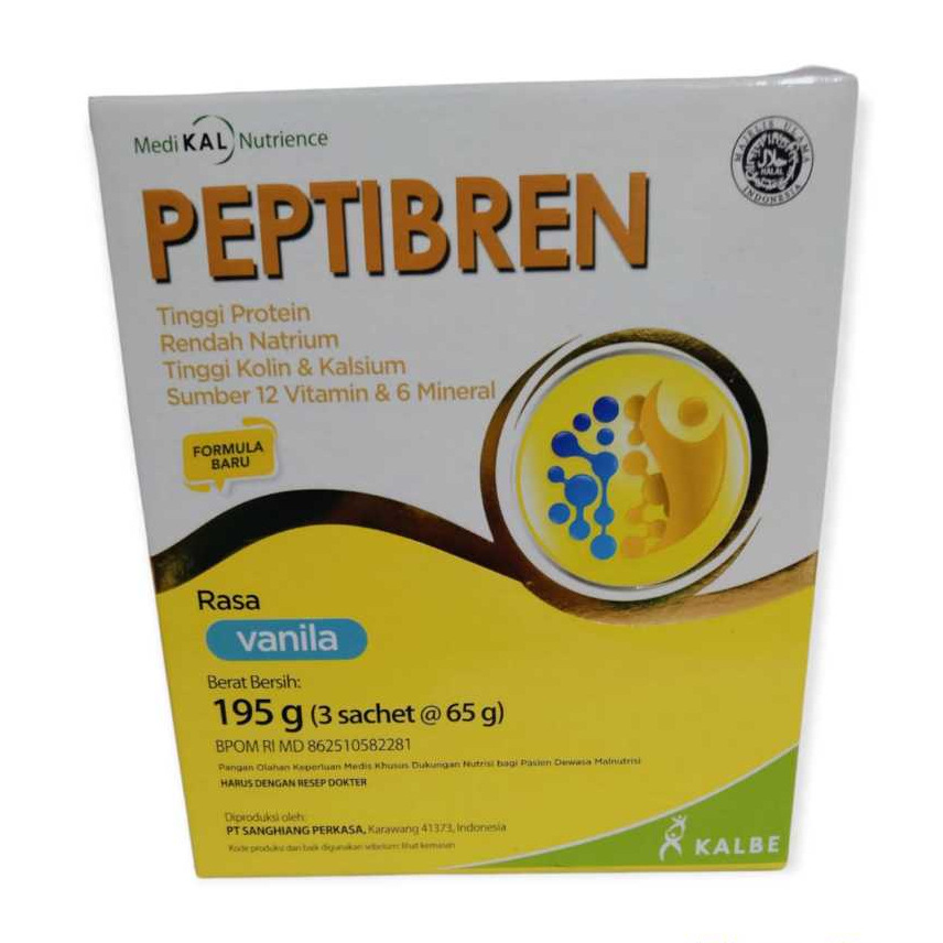 Susu Peptibren Peptibren vanila Peptibren kacang hijau Peptibren