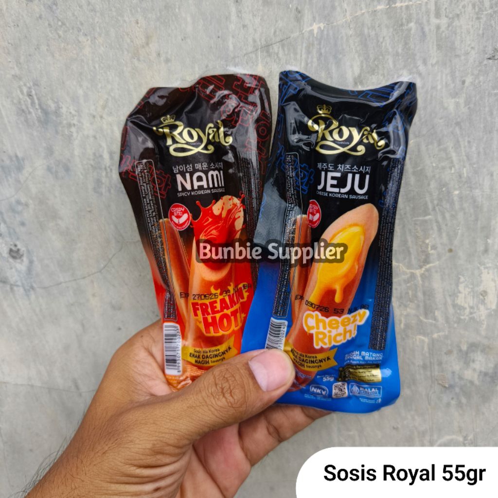 Belfoods Royal Sosis Single 55gr (SATUAN)