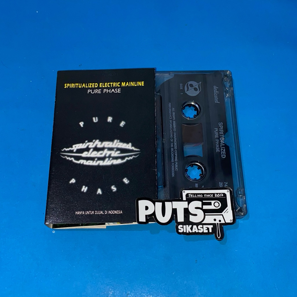 kaset pita Spiritualized Electric Mainline - Pure Phase, ORIGINAL Kaset Tape Kaset Lawas Kaset Jadul