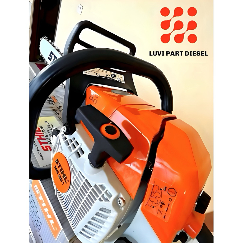 TERMURAH CHAINSAW / SENSO BESAR STIHL MS 381 MESIN GERGAJI KAYU BAR 25 INCH NEW ORIGINAL