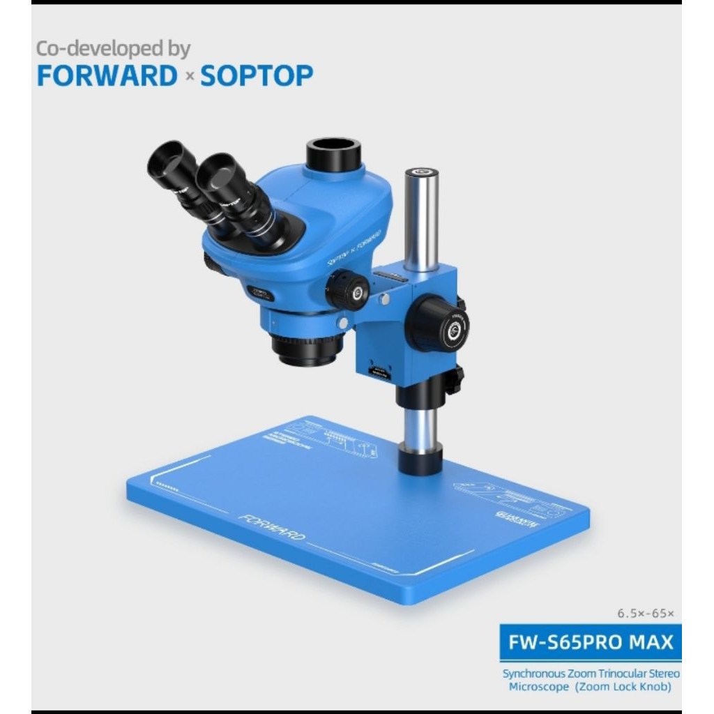 Microscope Trinokukar SOPTOP FORWARD S65 PROMAX-S