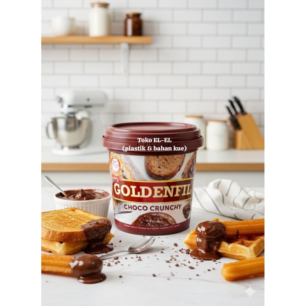 Goldenfill Choco Crunchy / Glaze Goldenfill Uk 1kg