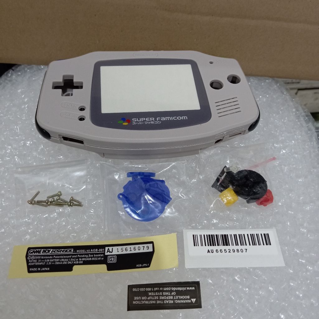 housing shell Gameboy advance classic sufami version