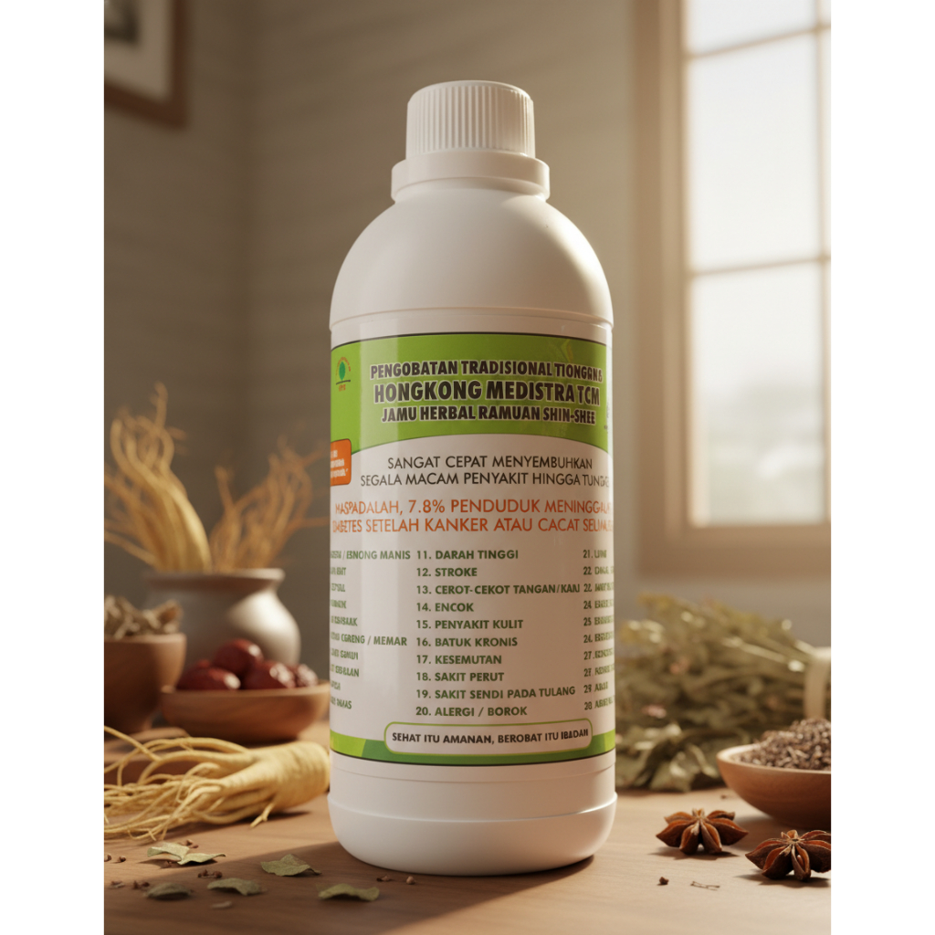 OBAT HERBAL HONGKONG MEDISTRA TCM 500 ML