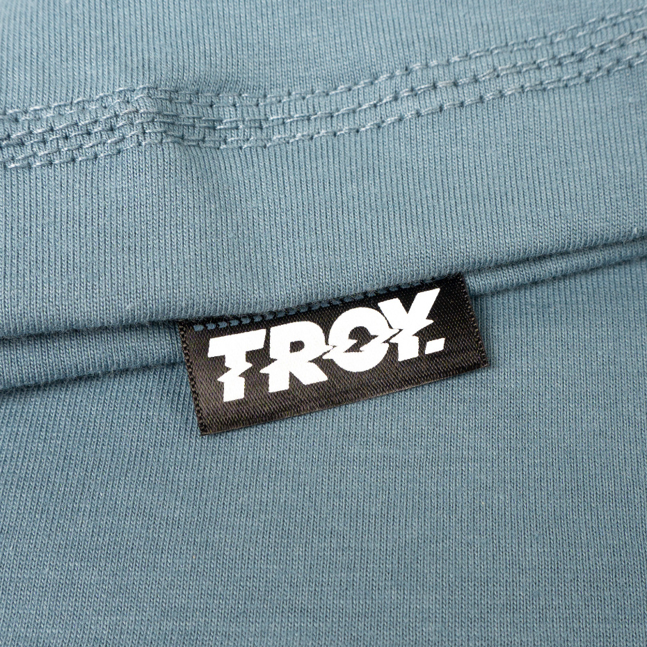 Troy Company Tshirt Mineral Blue Yeti Bicycle - Kaos Lengan Pendek Kaos Biru Mineral MTD 2932