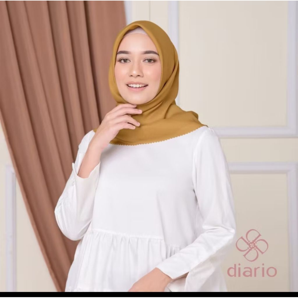 Like New Hijab Segi Empat Voal DIARIO
