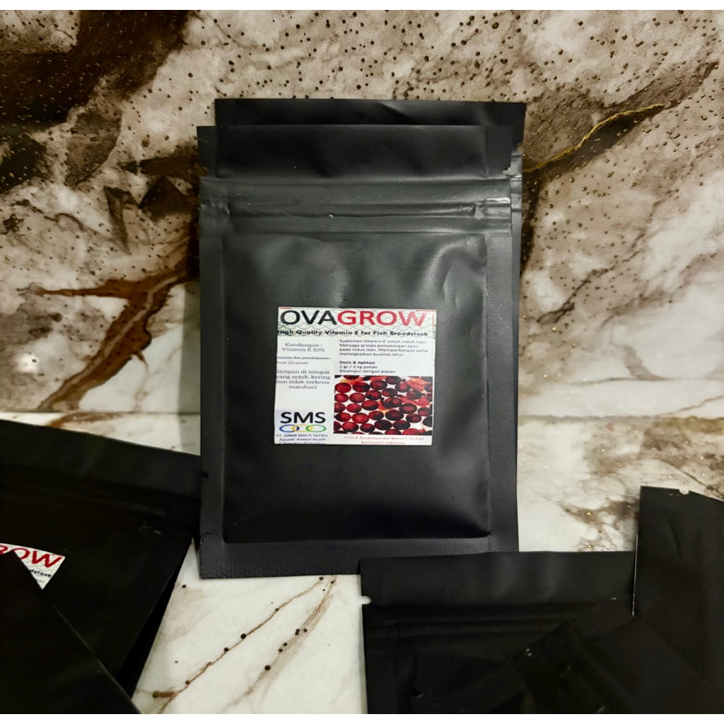 OVAGROW vitamin E meningkatkan kualitas telur ikan koki / Koi