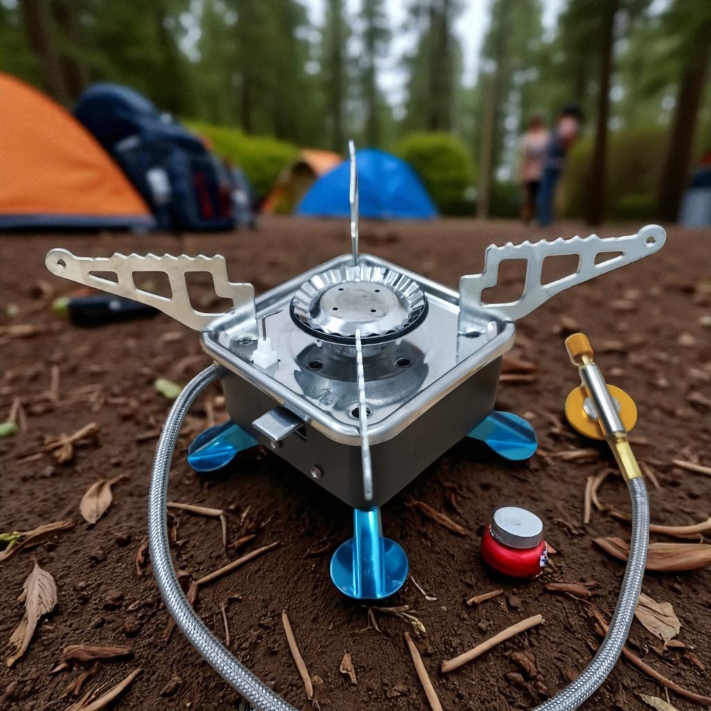 KOVAB Kompor Kotak + Selang Portable Canister / Gas Portable Color