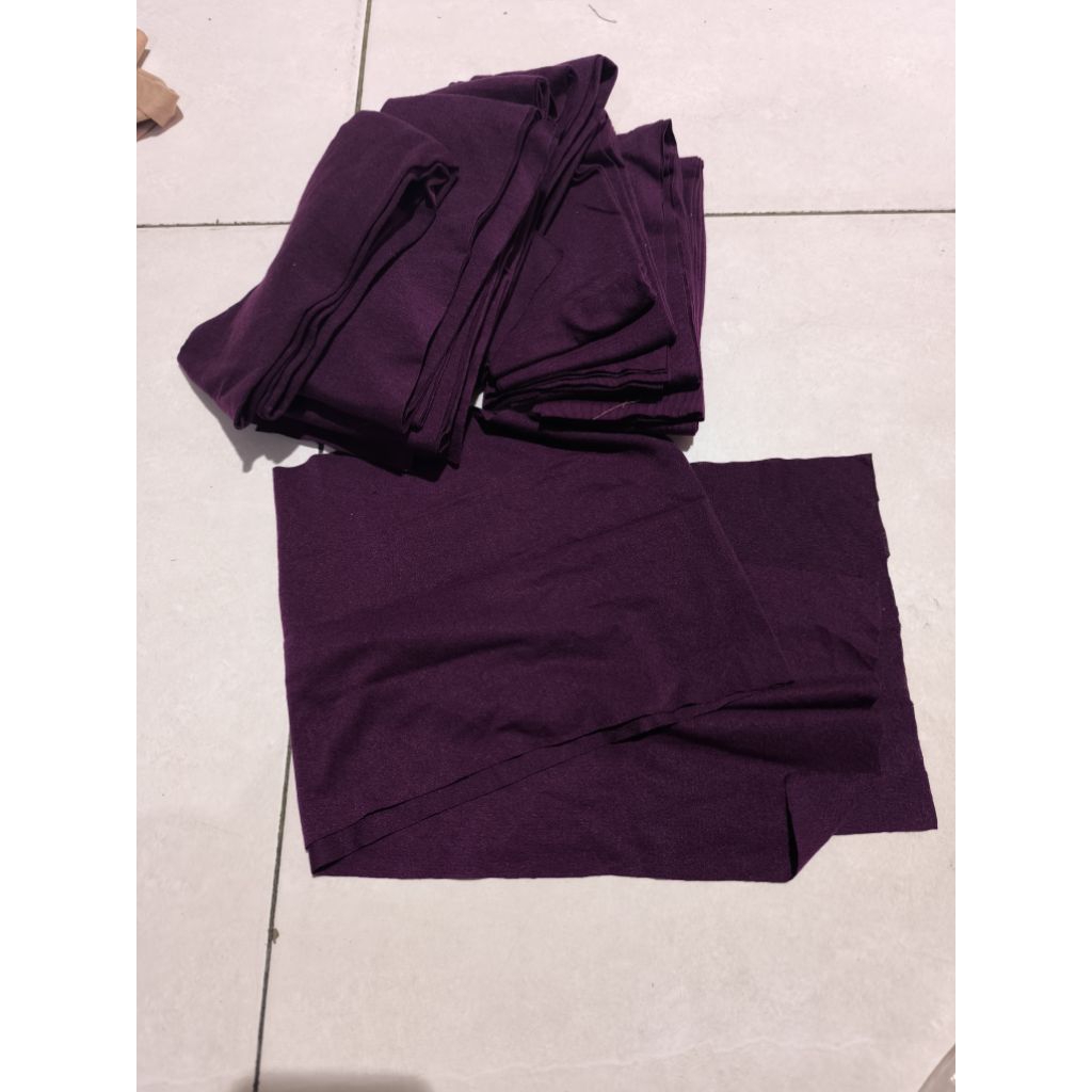 Mr DIY Perca Bandung, Kain Perca Kiloan KAOS  POLOS PREMIUM Sisa Produksi Bayi Berkualitas 500 gram