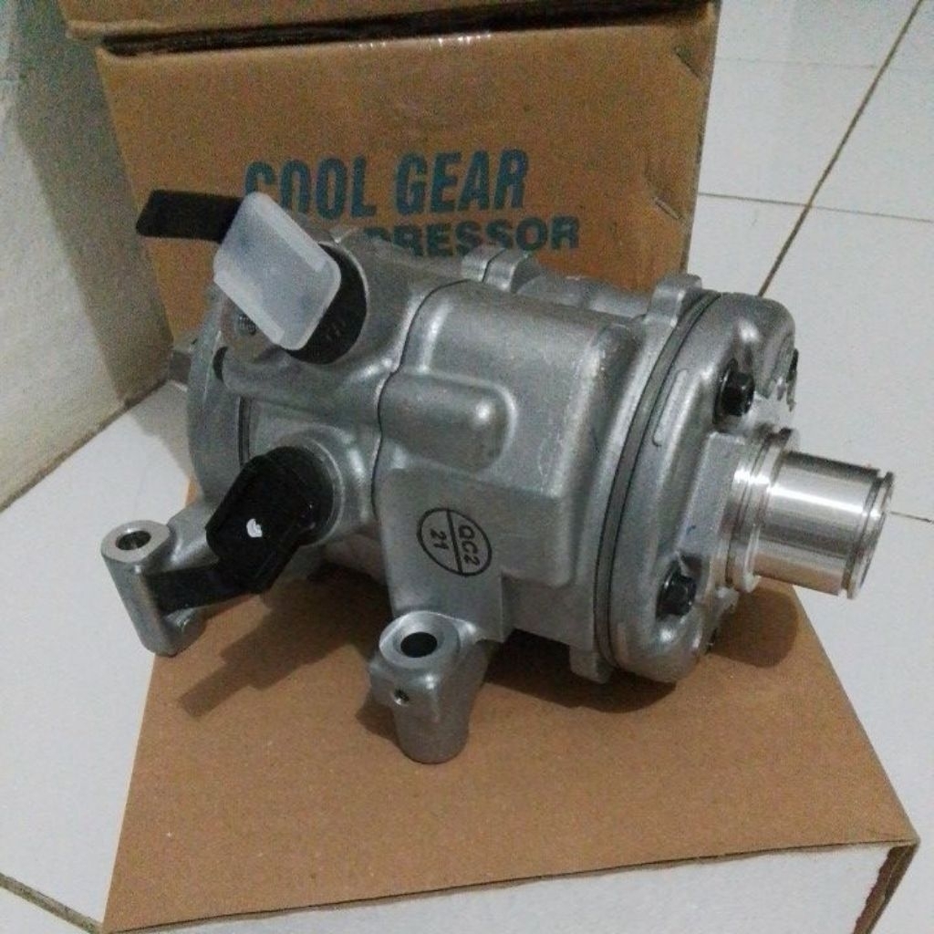 Kompresor AC Mobil Avanza Veloz/Avanza Gen2 Denso Coolgear Asli