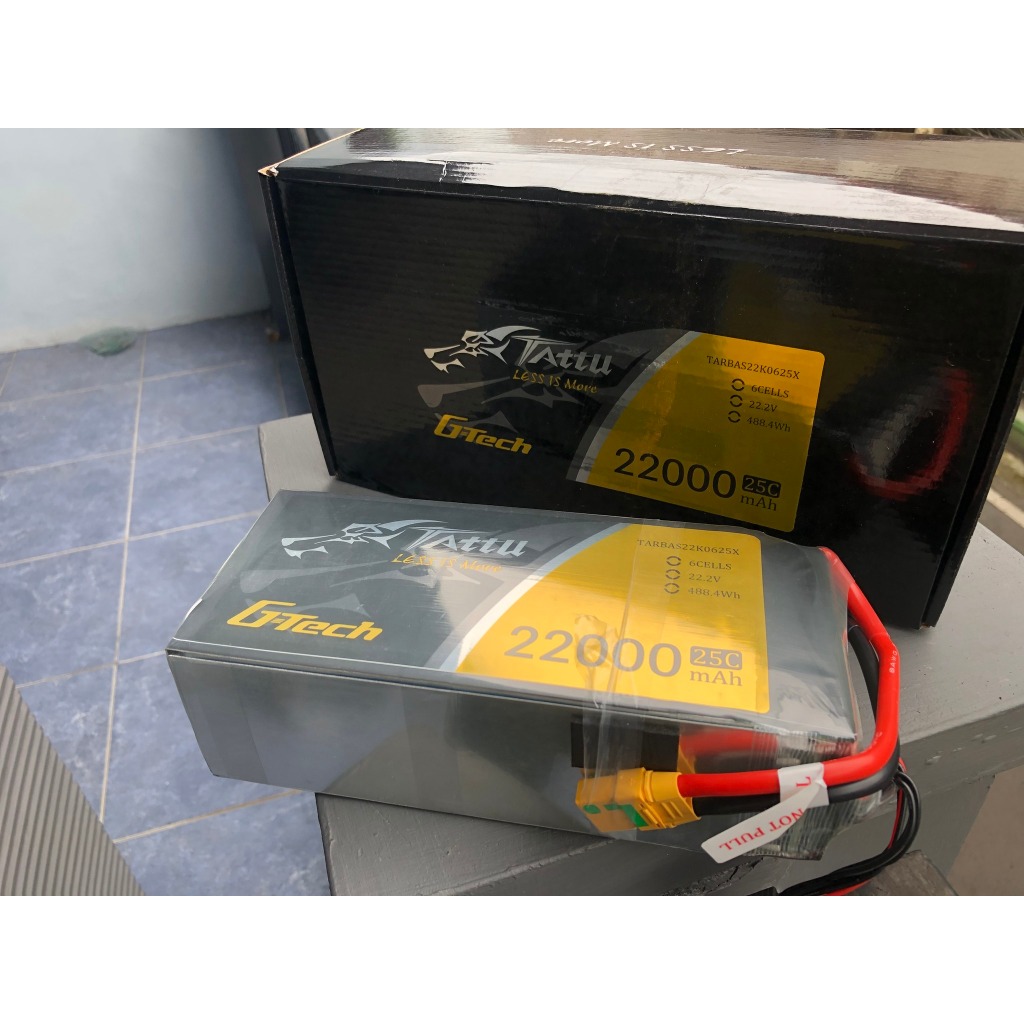 Battery Tattu 22000 6S 25C DRONE UAV VTOL
