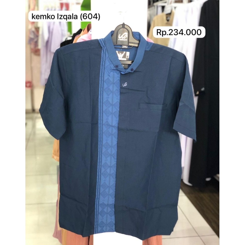 BAJU KOKO RABBANI - KEMKO IZQALA | BAJU KOKO LENGAN PENDEK RABBANI ORI