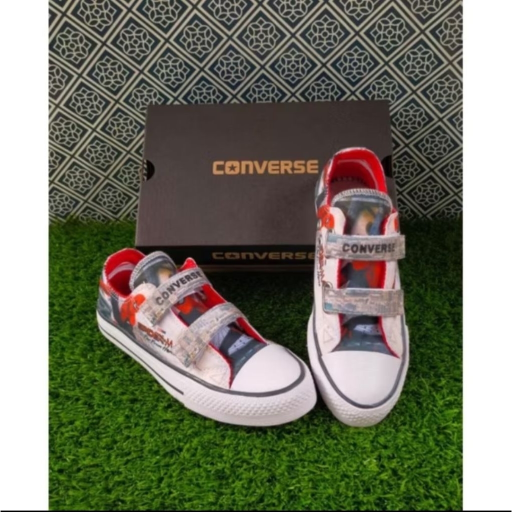 sepatu anak spiderman