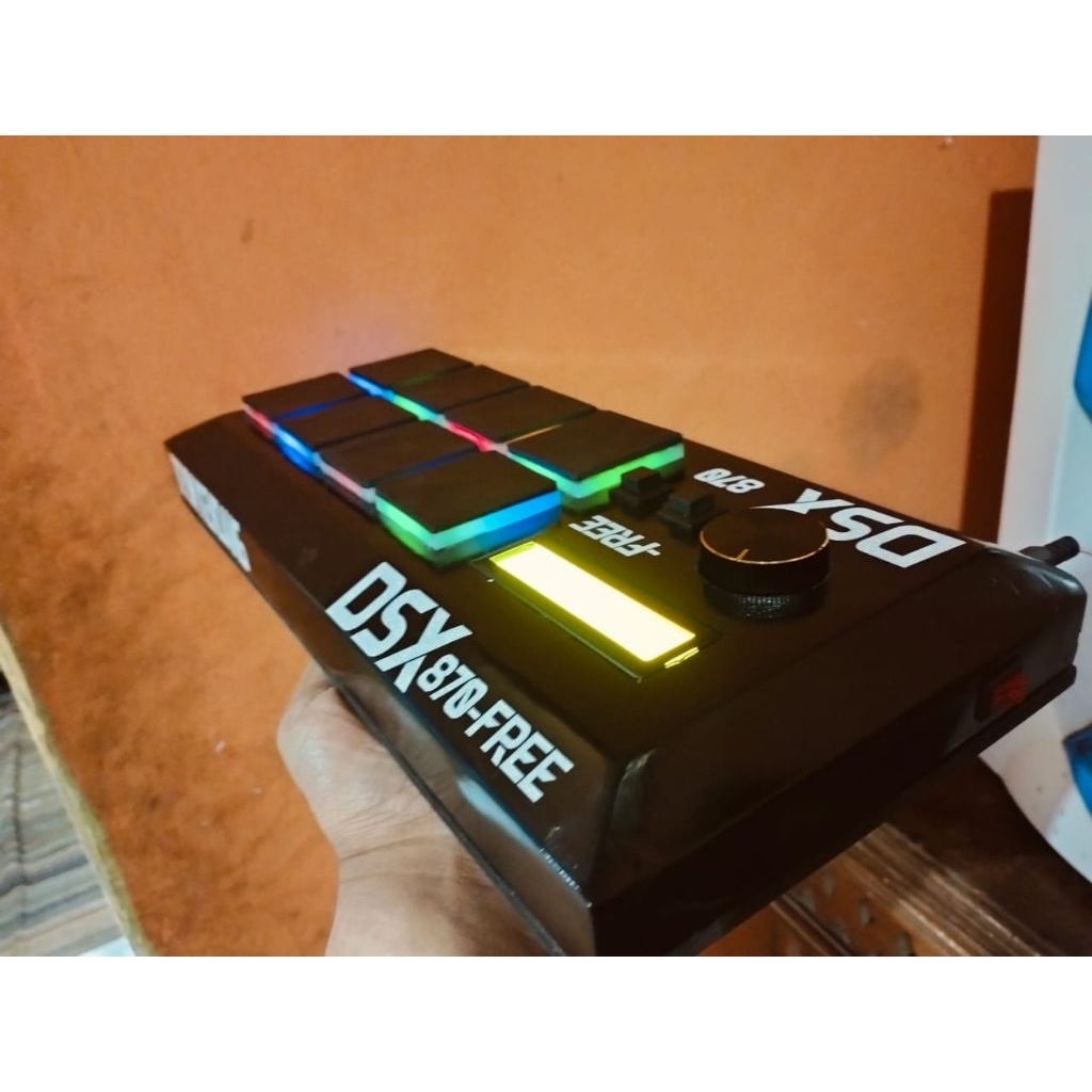 kendang elektrik Drum pad DKX tipe MPX8 multipad dan Reall