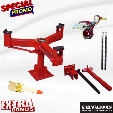 Alat Buka Pasang Ban Motor Manual Tire Changer Alat Pembuka Ban Motor Manual Duduk