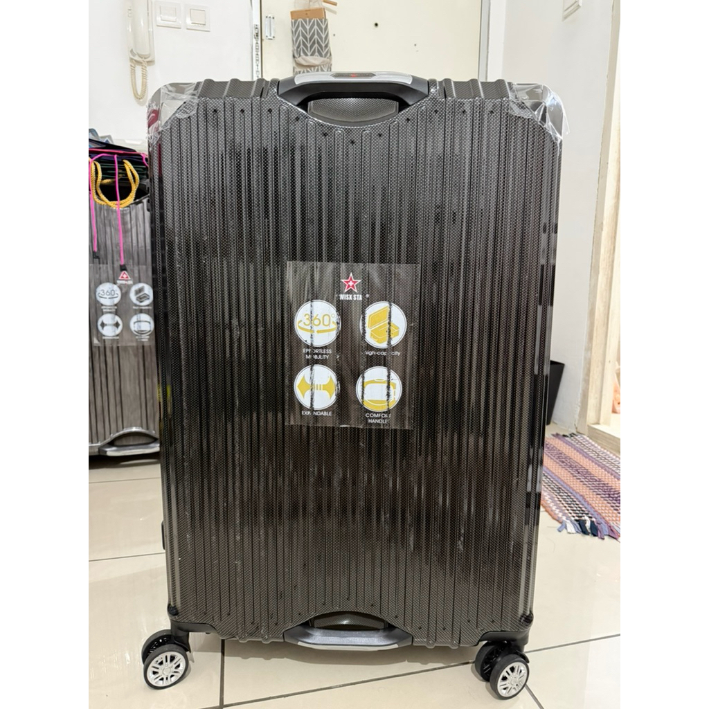 Koper 28 Inch Big Size Hardcase Premium | TSA Lock | 4 Roda 360° | Koper Besar Travel