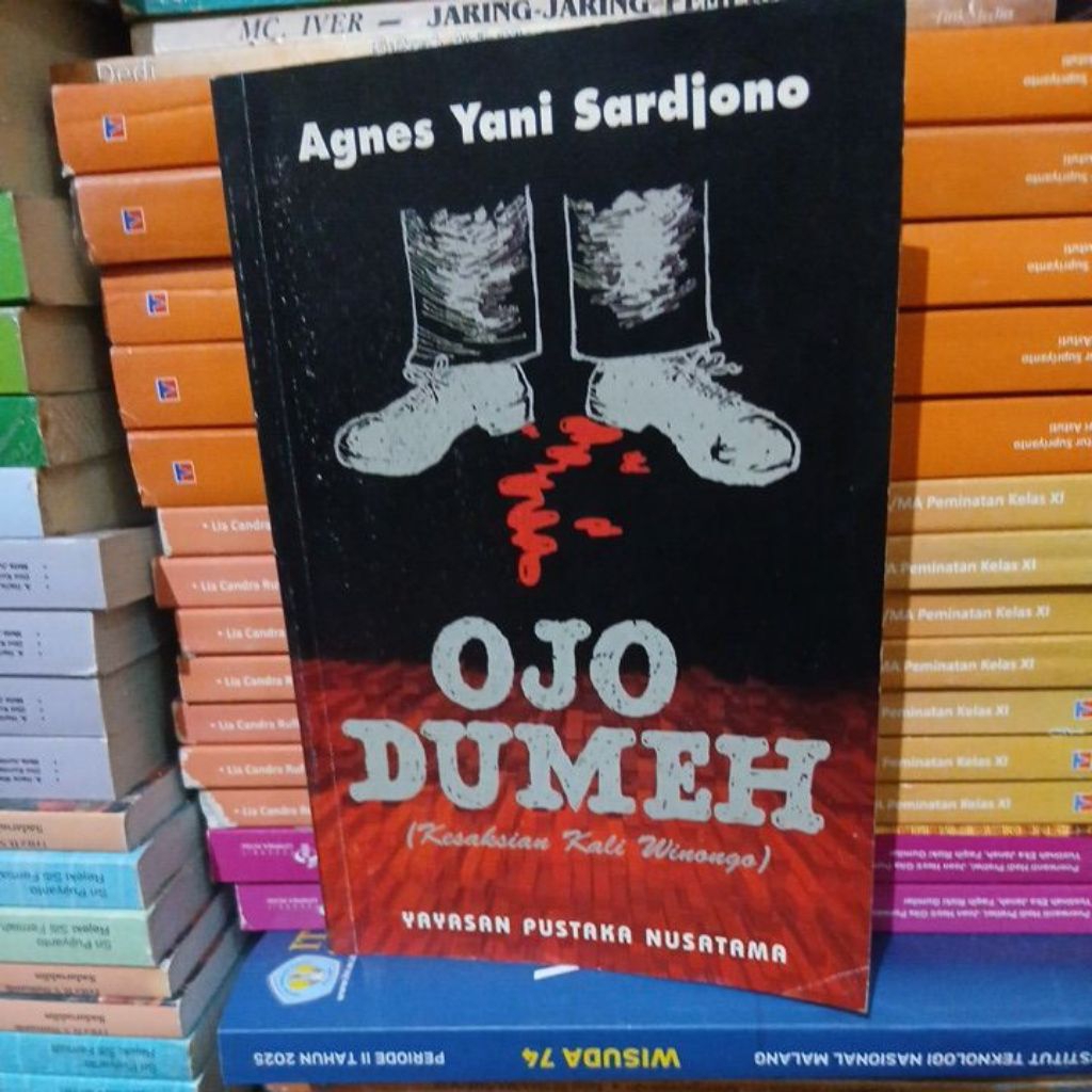 OJO DUMEH ( kesaksian kali Winongo ) buku bekas