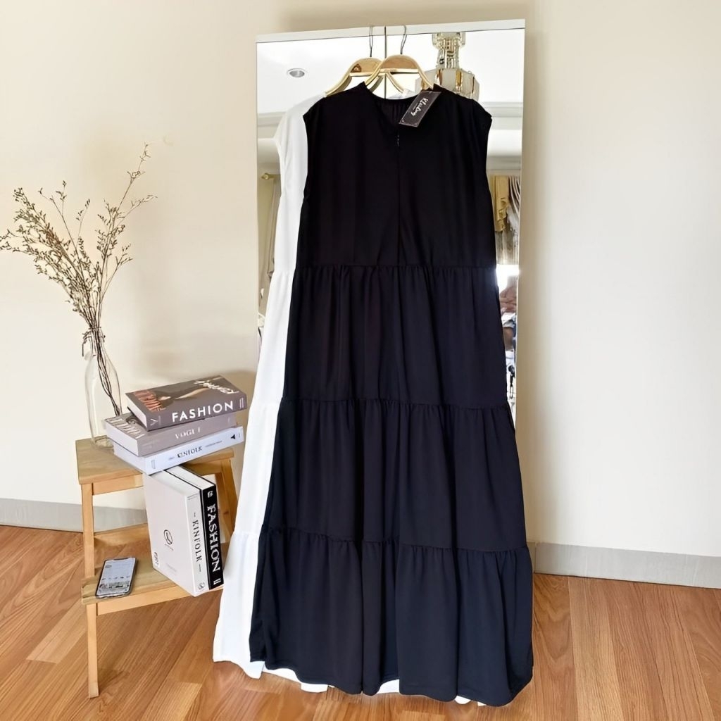 INNER/DRESS/GAMIS TANPA LENGAN/BUMIL/BUSUI/FRIENDLY/KATUN/RAYON/STANDAR/JUMBO