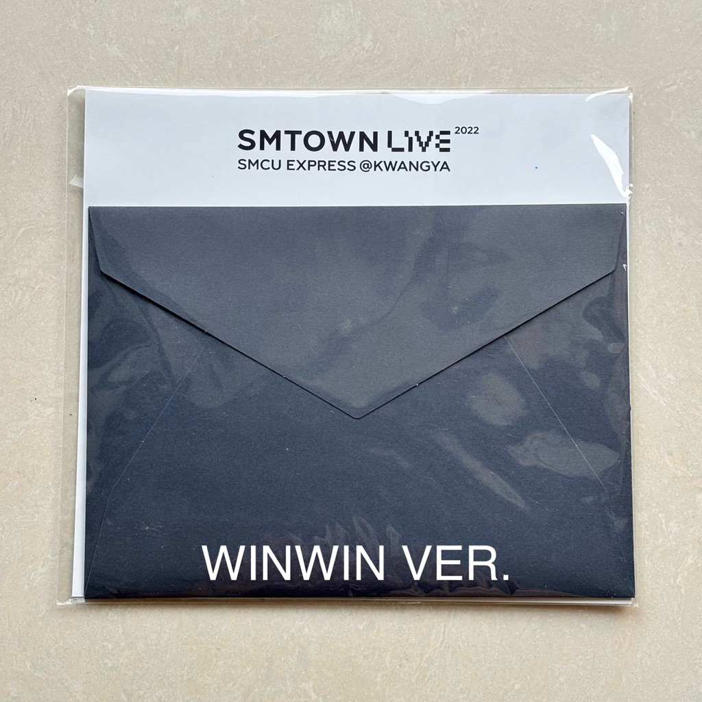 [READY NEW&SEALED] SMTOWN LIVE 2022 SMCU EXPRESS @KWANGYA Official MD AR Ticket Set (Winwin Ver.) NC