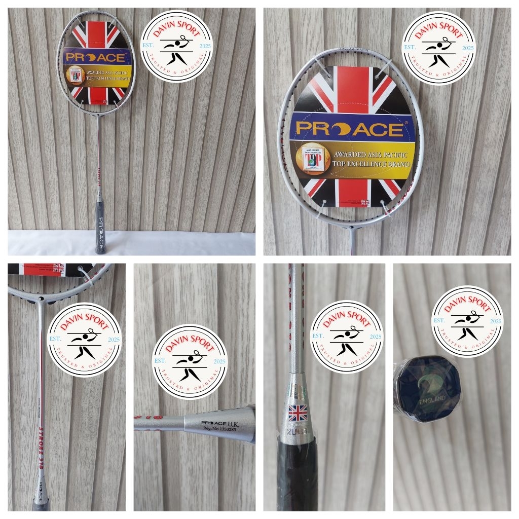 RAKET BADMINTON PROACE STROKE 318 100% ORIGINAL