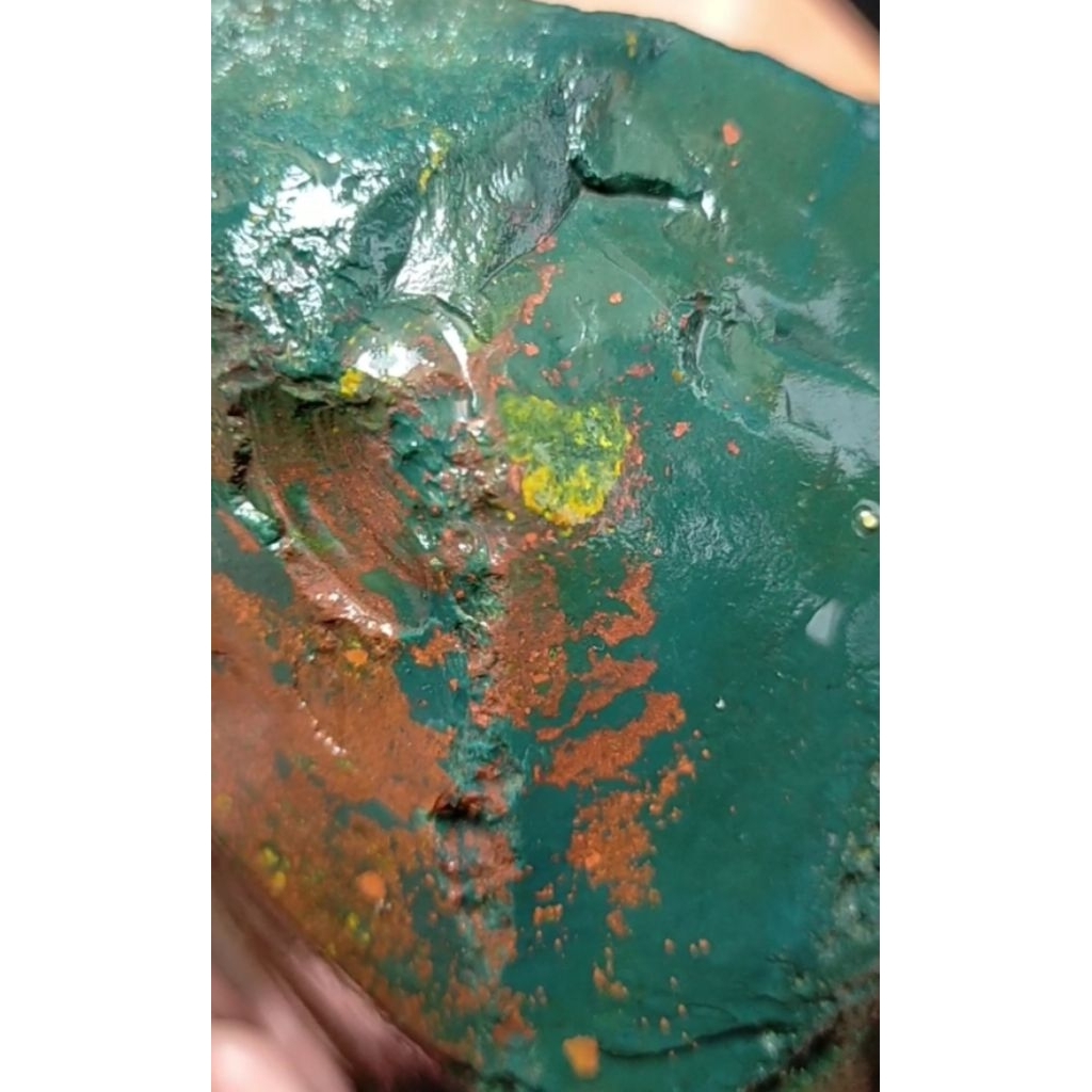 NS 22 - 2 Kg - Batu NOGOSUI / BLOOD STONE / Bercak Darah - Klasik Multi Warna