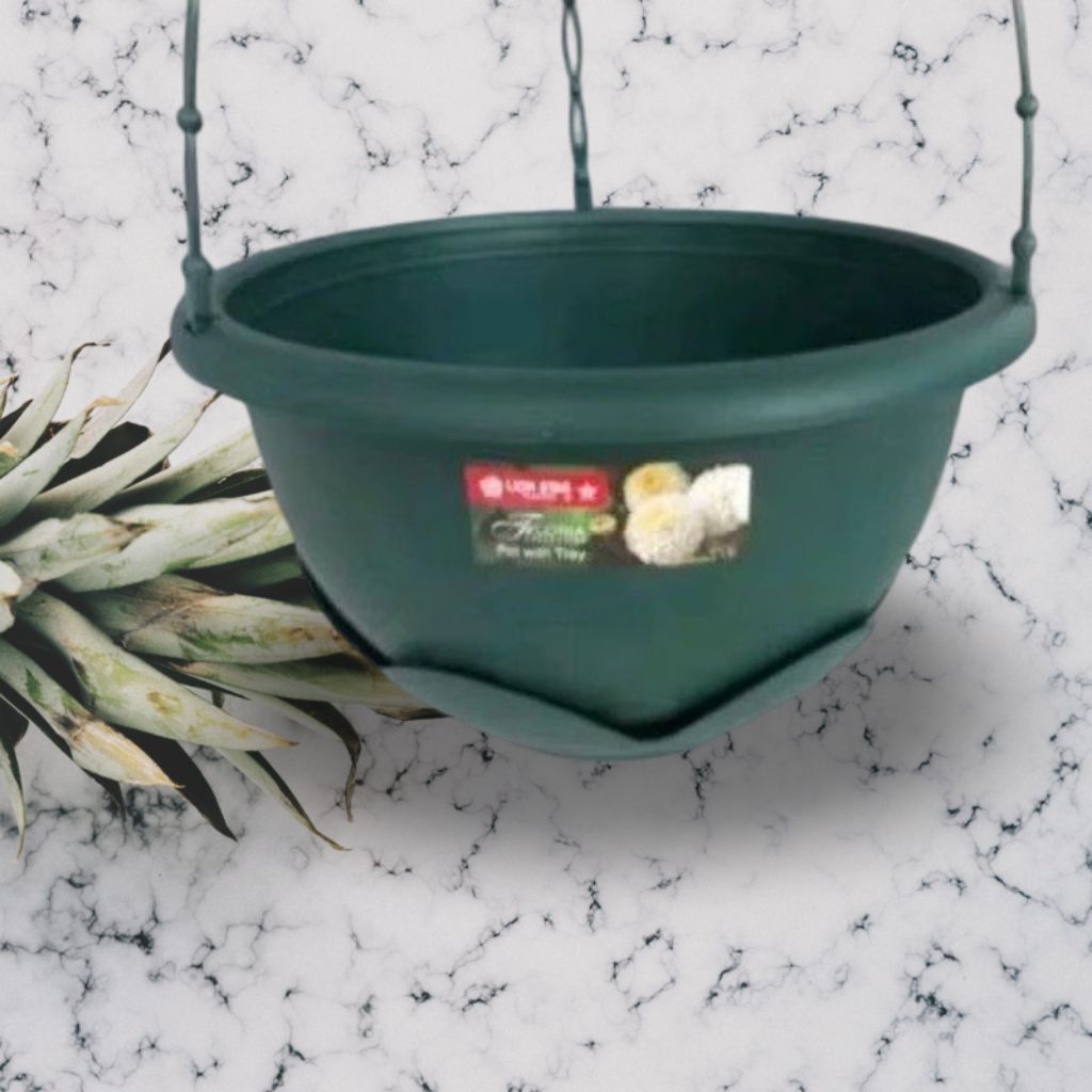 pot gantung lion star 8, pot gantung hijau, pot tanaman hias