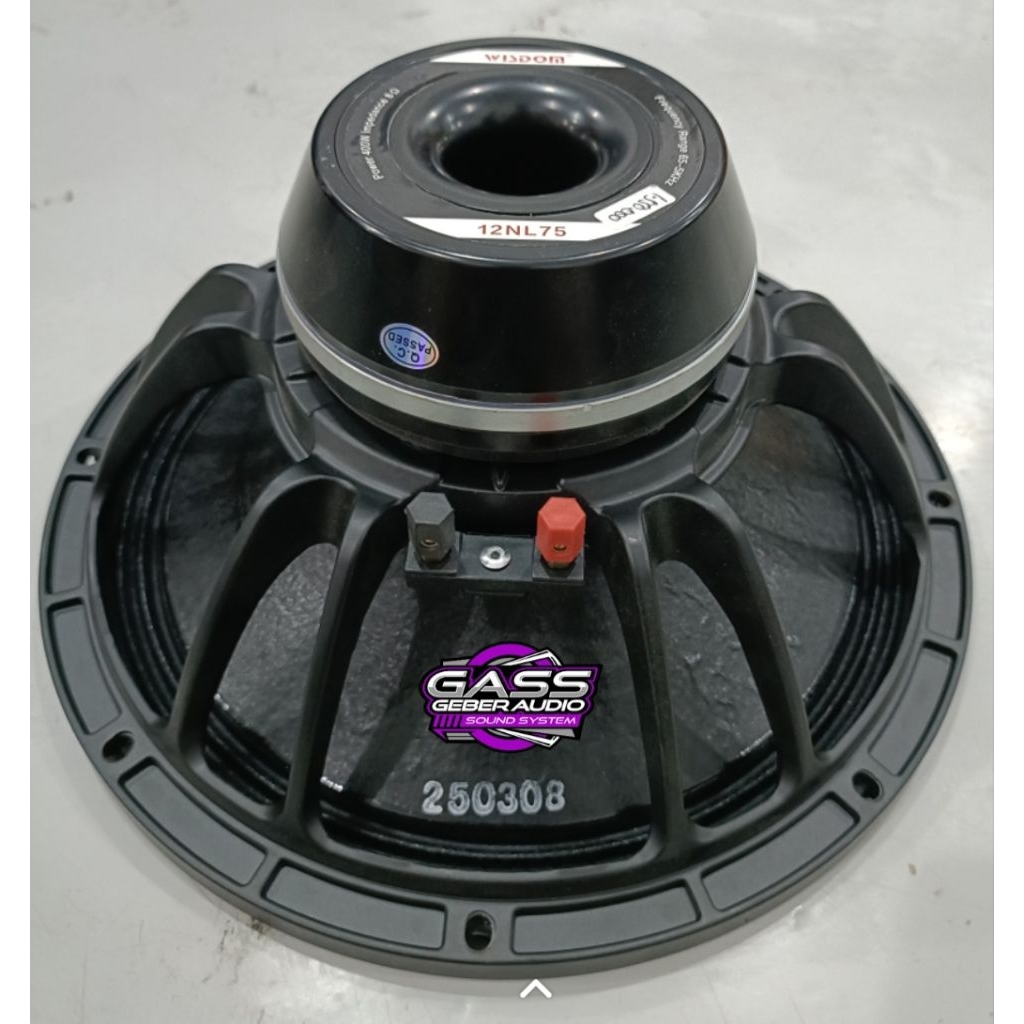 speaker 12 inch wisdom 12nl75 neo speaker wisdom 12 neo wisdom 12nl75