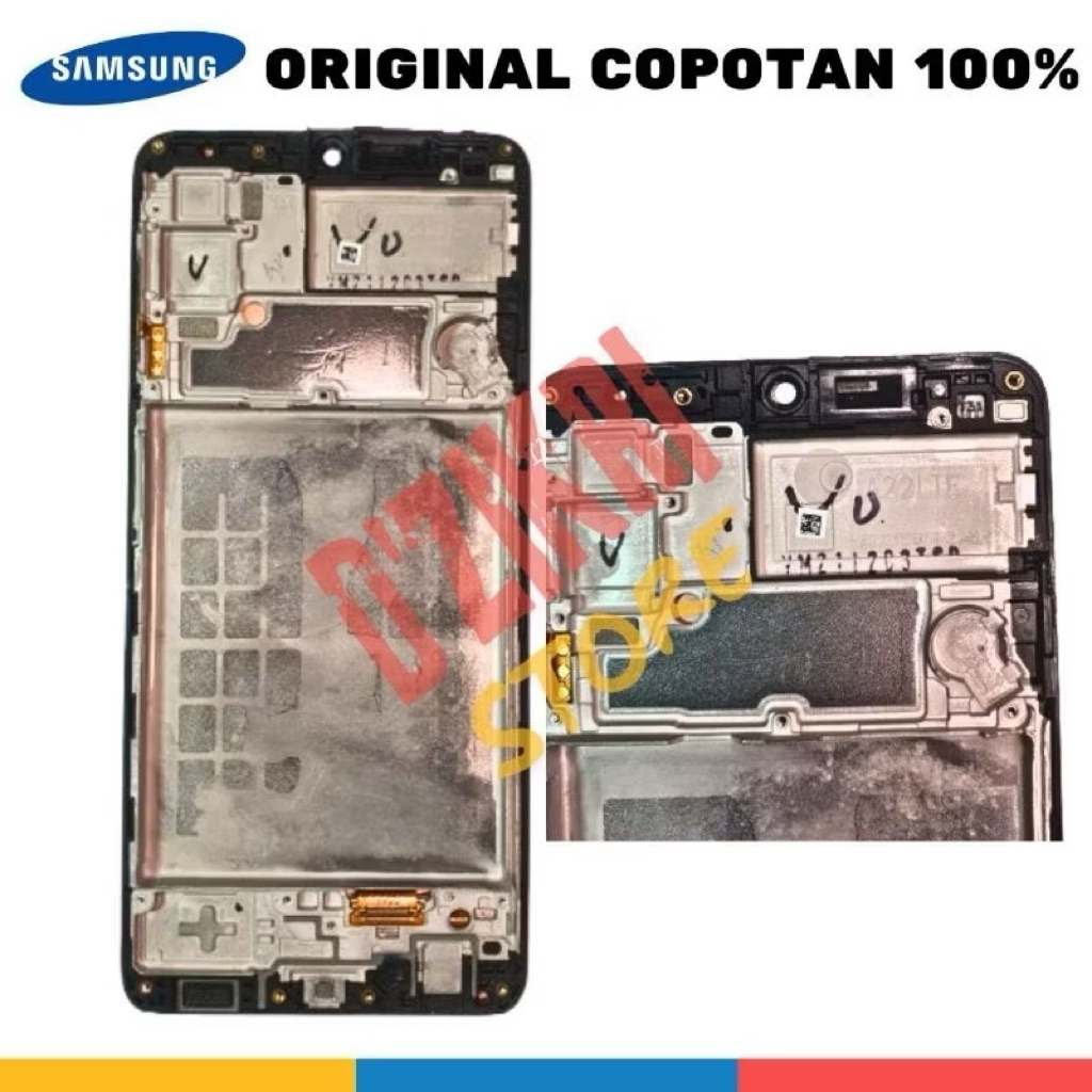 FRAME / TATAKAN LCD SAMSUNG GALAXY A22 4G A22 LTE A225 ORIGINAL COPOTAN