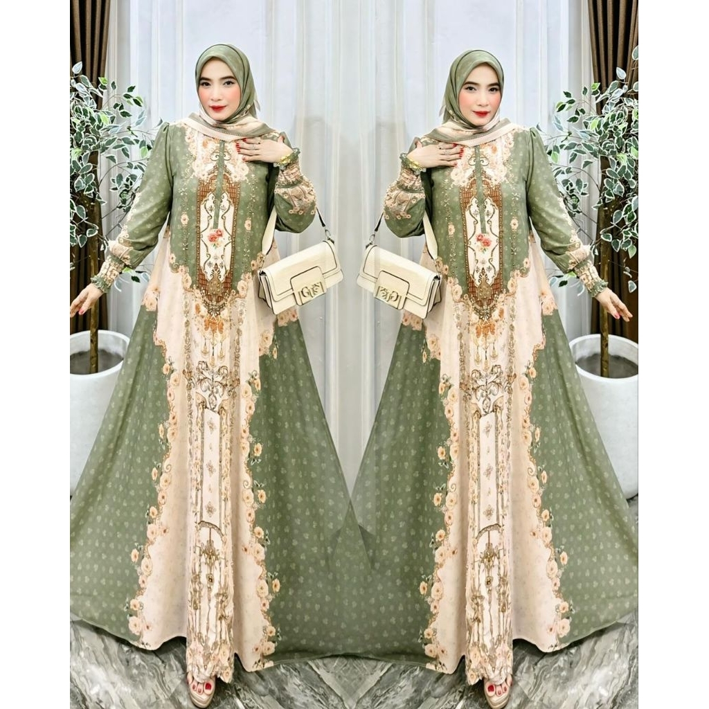 Gamis Syari Mufidah Series By mariani fhasion