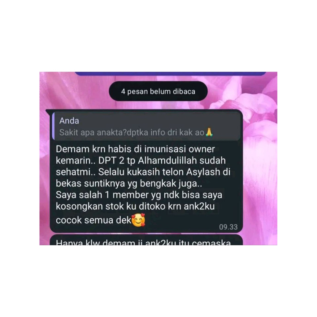 Minyak Telon Bidara Asylash Original Cocok Untuk Bayi - Lansia