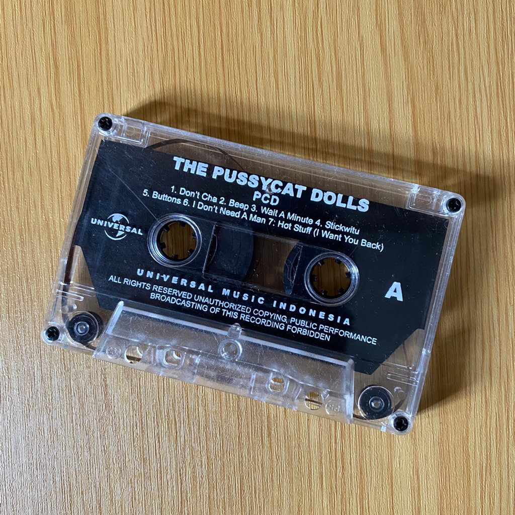 KASET PITA PUSSYCAT DOLLS ( TANPA COVER )