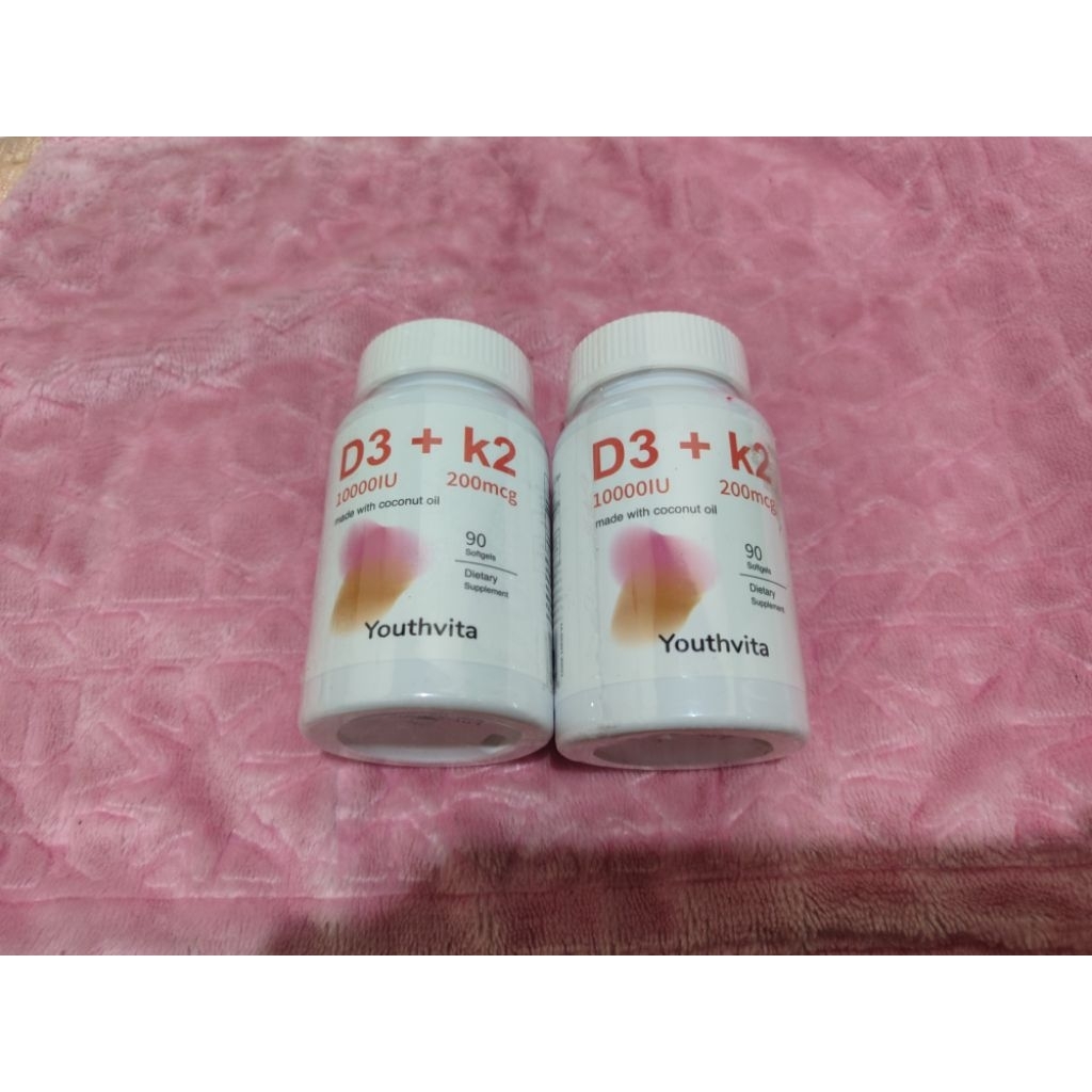D3 + K2 60 capsules, dietary supplement