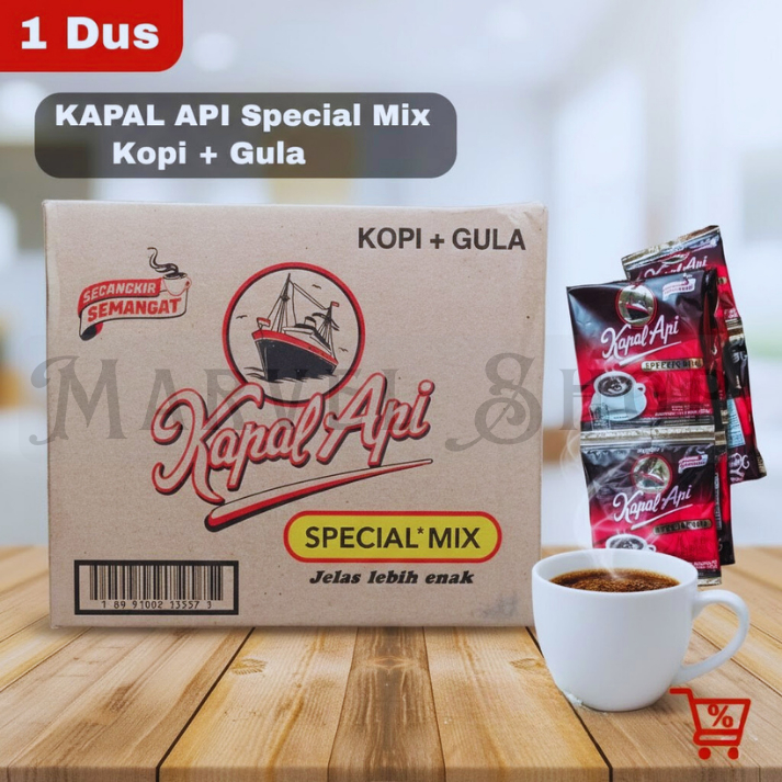 Kopi Kapal Api Special Mix 1 Dus / Kapal Api Special Mix 1 Karton