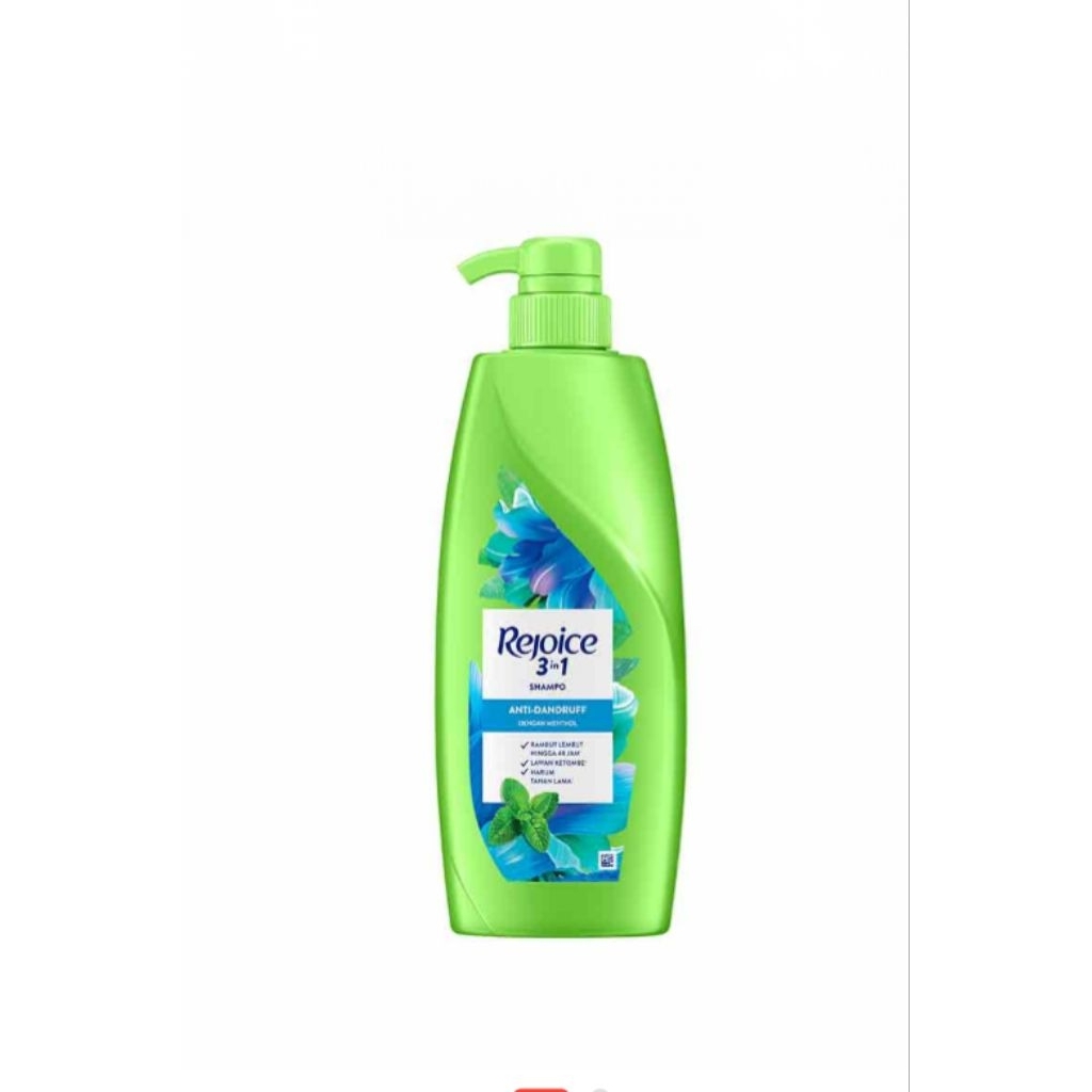 Rejoice Sampo Pump Anti Ketombe Botol 450 ml