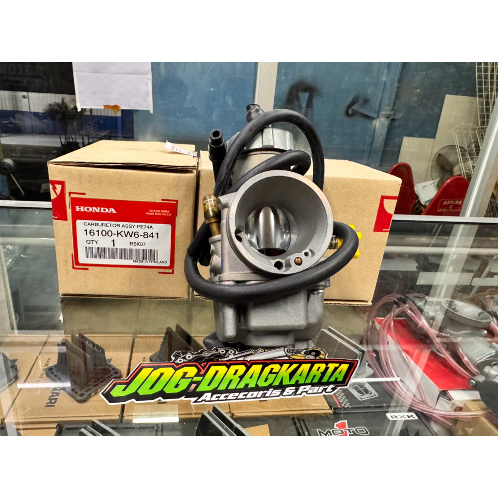 KARBU KARBURATOR PE 28 PE28 KEIHIN HONDA NSR 150R NSR 150 SP 16100-KW6-841 ORIGINAL HONDA MADE IN TH