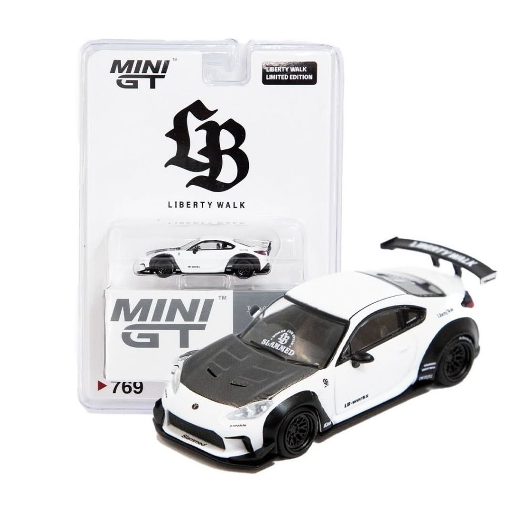 mini gt 769 toyota gr86 lbwk japan exclusive limited edition