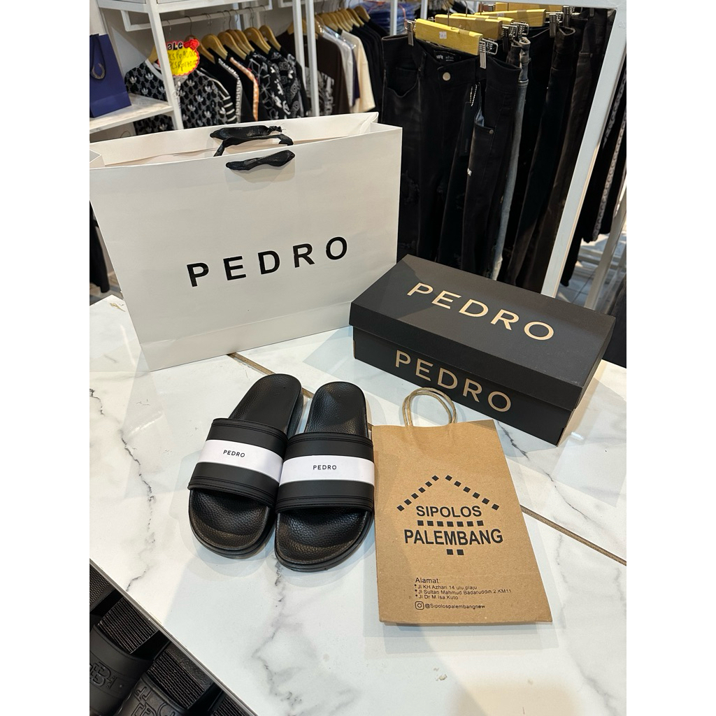 sandal pedro pria 100% / sandal pria casual