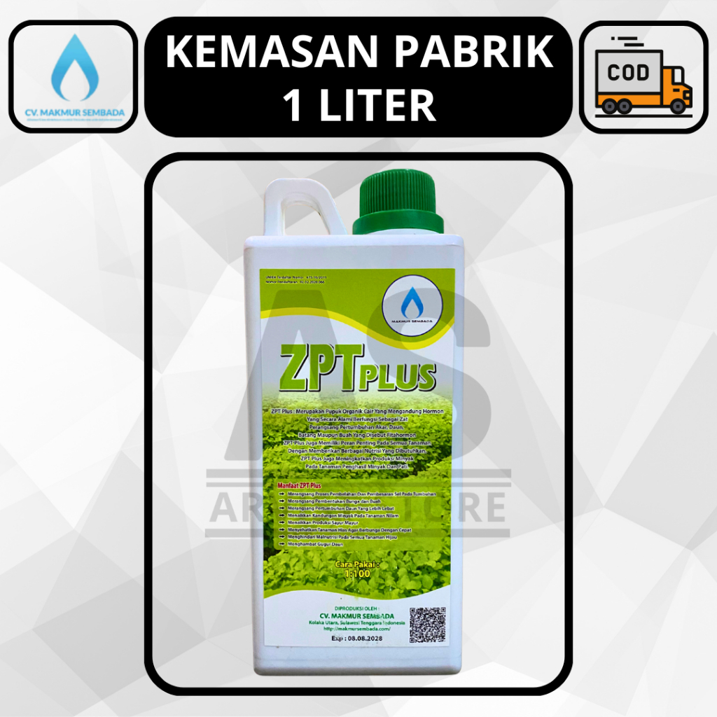 POC ZPT PLUS Makmur Sembada 1 Liter Pupuk Organik Cair