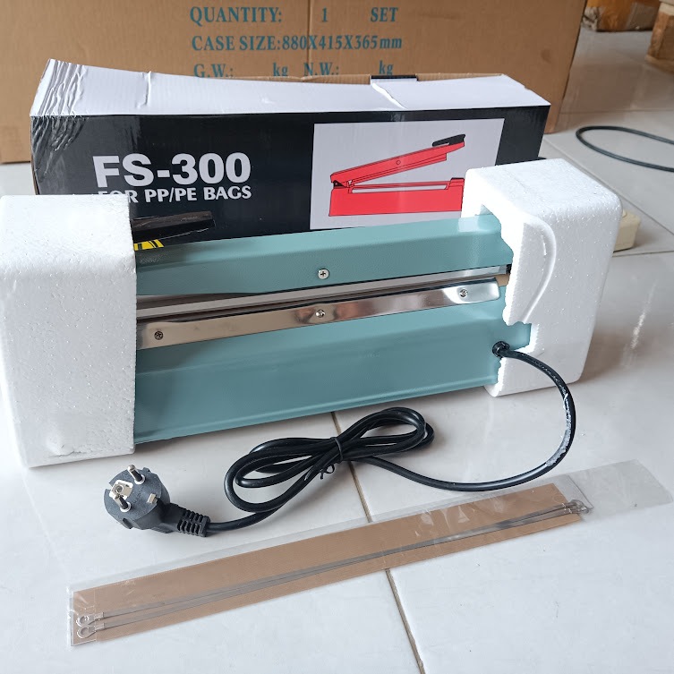 Hualian Hand Impulse Sealer Trafo Besar Alat Press Perekat Las Plastik