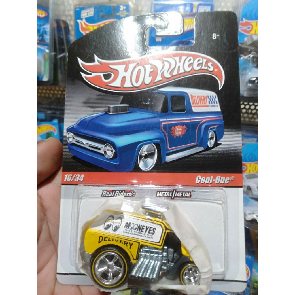 Hot Wheels delivery Slick Rides COOL ONE Mooneyes