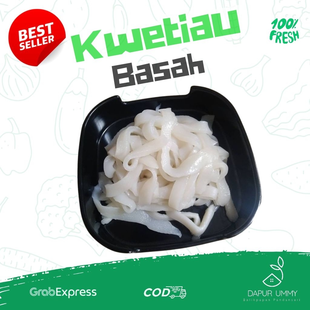 MIE KWETIAU • Kwetiau Basah 500gr