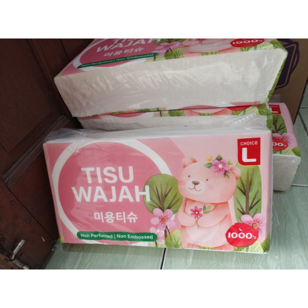 Tisu wajah choice L 1000 gr