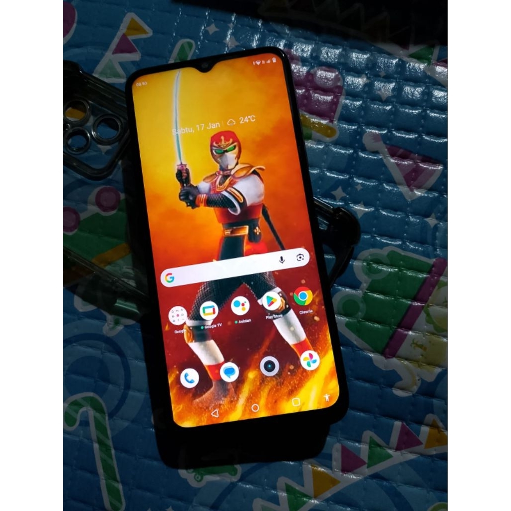 HP SECOND REALME C35 HITAM KOMPLIT SEGEL