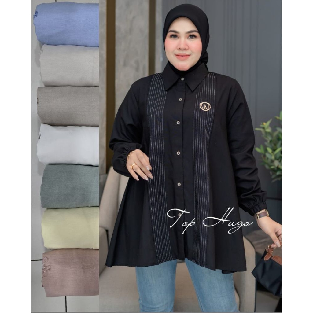 Winody Atasan Top Hugo Blouse Winody