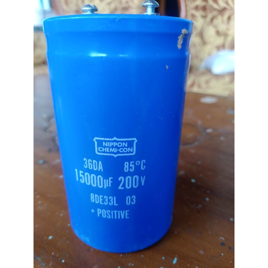 elco 15000uf, 200v original cabutan