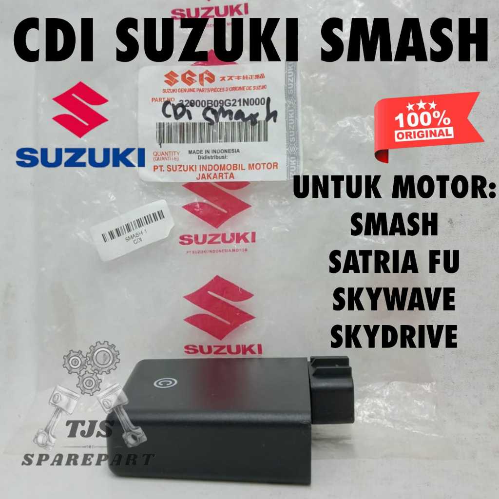 ORIGINAL ASLI CDI SMASH ASLI Suzuki Smash/Satria FU/Spin/Skywave/Skydrive BERKUALITAS ASLI 100% ORI