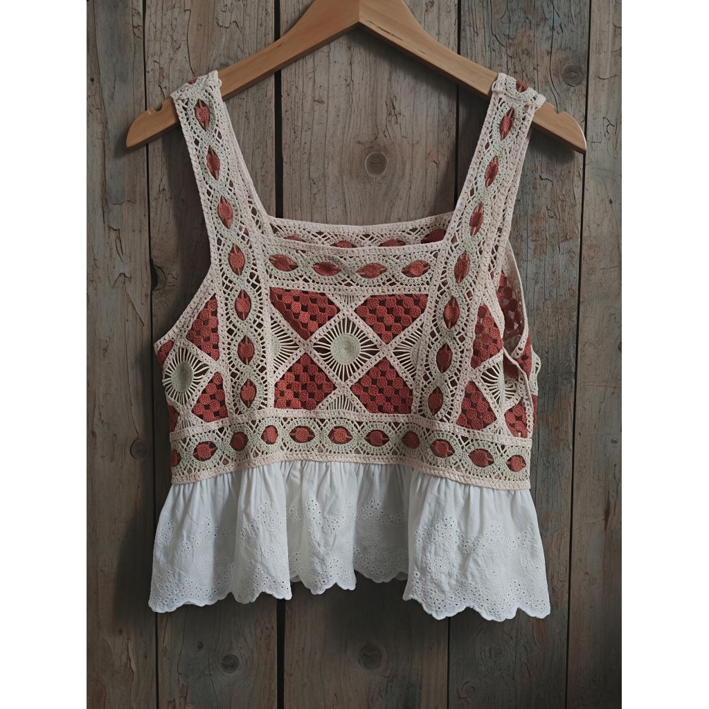 TANKTOP RAJUT BALI BOHEMIAN ELEGAN
