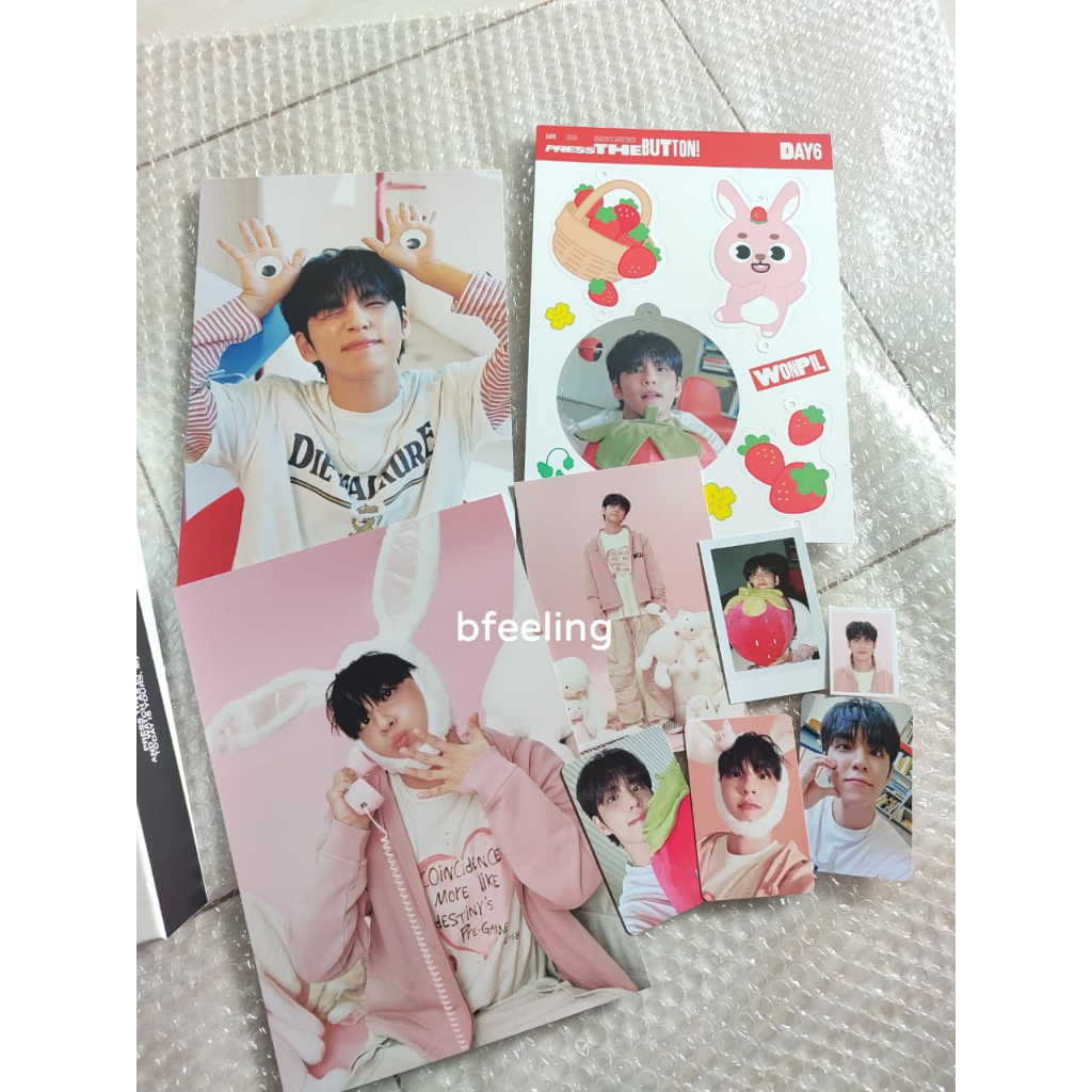 READY LANGSUNG KIRIM - WONPIL SET DAY6 PRESS THE BUTTON SEASON'S GREETINGS SG 2026