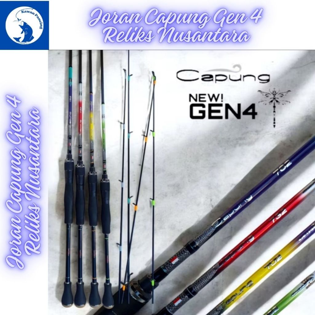 Joran Pancing UL Capung Gen IV 662 - 702 SP & BC Relix Nusantara